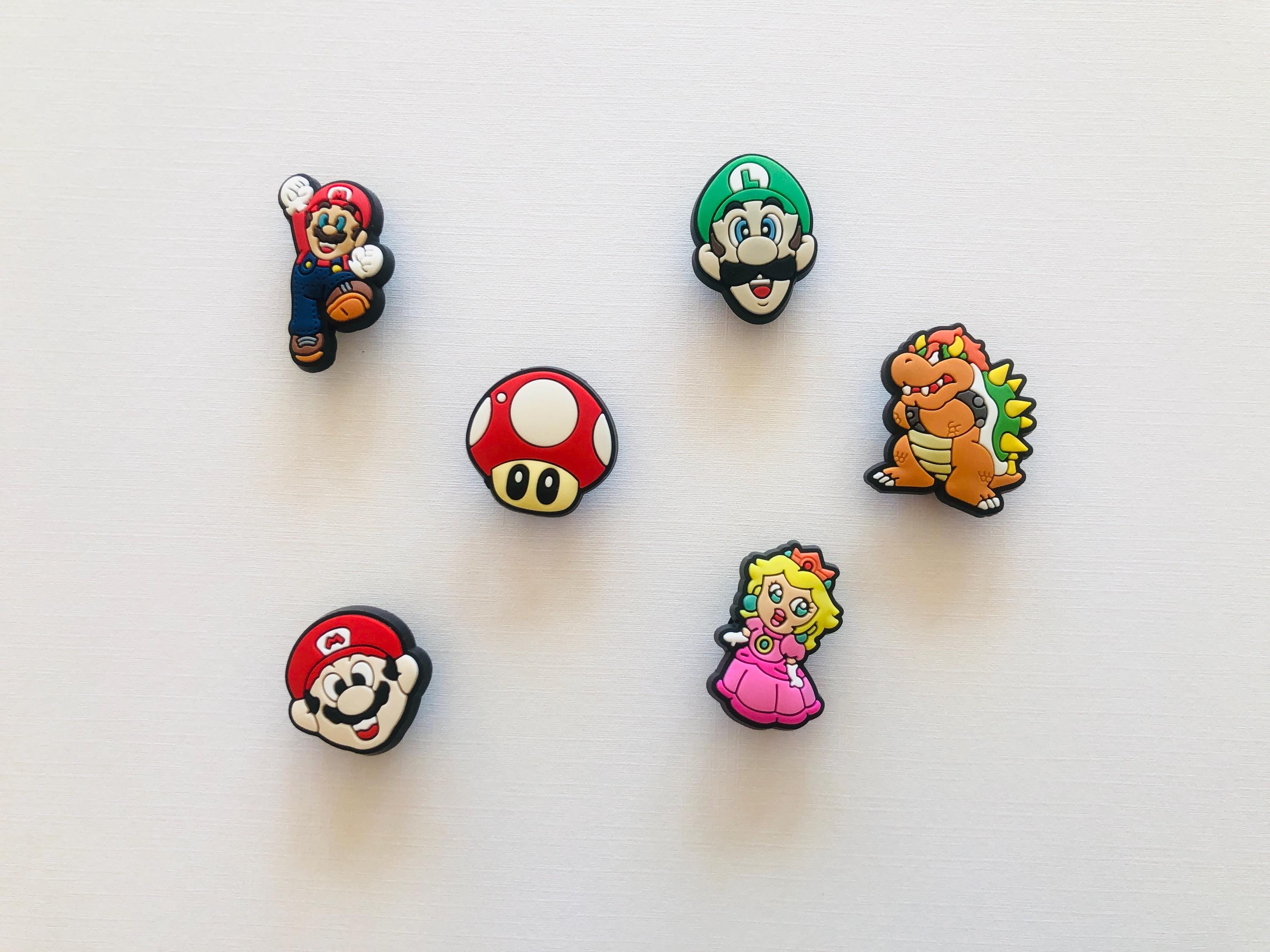 Super Mario Luigi Bros Shoe Charms - Etsy
