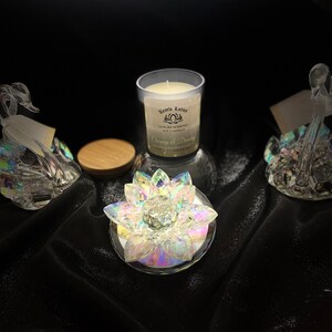 Creamy & Dreamy Candle - Kem&#39;s Lotus vanilla scented soy candle * Valentine&#39;s Day * Housewarming * Mother&#39;s Day * Home Decor * Gifts