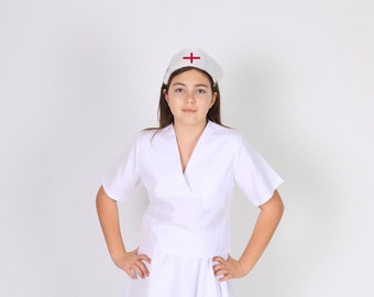 Kids Nurse Costume, Nurse Girl Outfit, Activity and Play Outfit