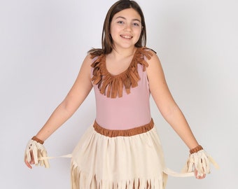 Handmade African Girl Costume, Handmade Girl's Costume, Fun Party Costume, Play & Activity Costume, African Child's Costume