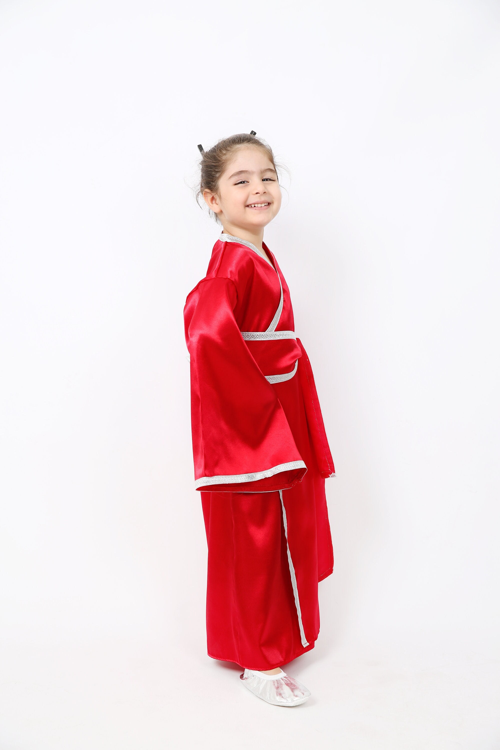 Kimono Kids Costume, Japanese Kids Dress, Handmade Japanese