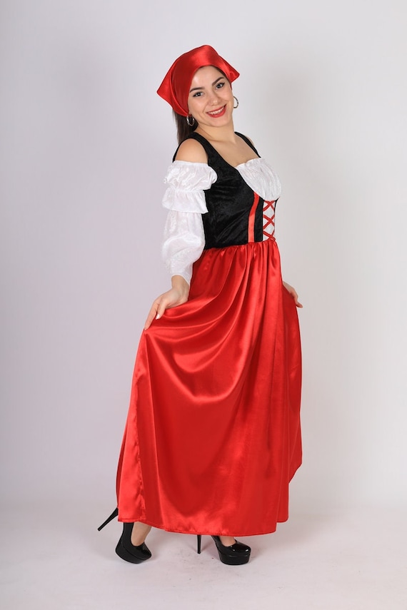 Oktoberfest Costume Adult Red Oktoberfest Costume Adult Red