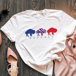 Buffalo Parade Shirt, Buffalo Bills T-Shirt, Buffalo Football Tee, AFC East, 716, Bills Mafia, Buffalo Zubaz, Cute Buffalo, Buffalo Gift