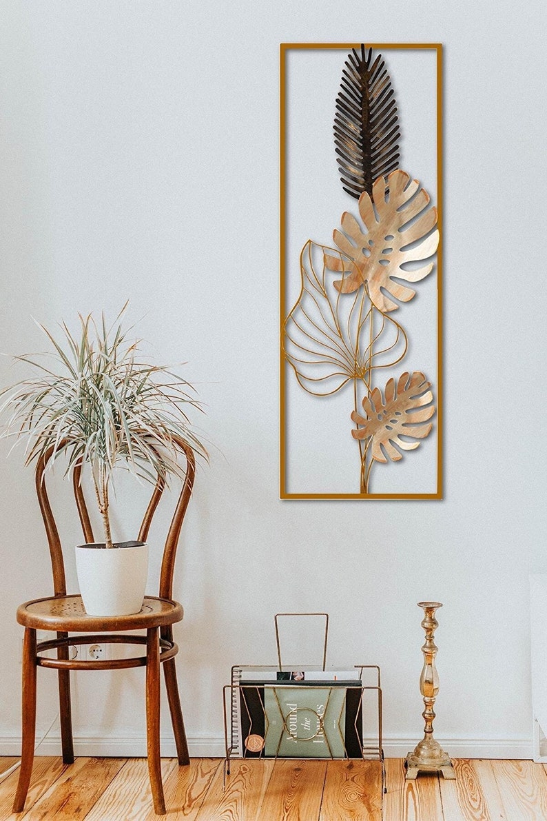 Metal Wall Painting Home Office Wall Board Etsy