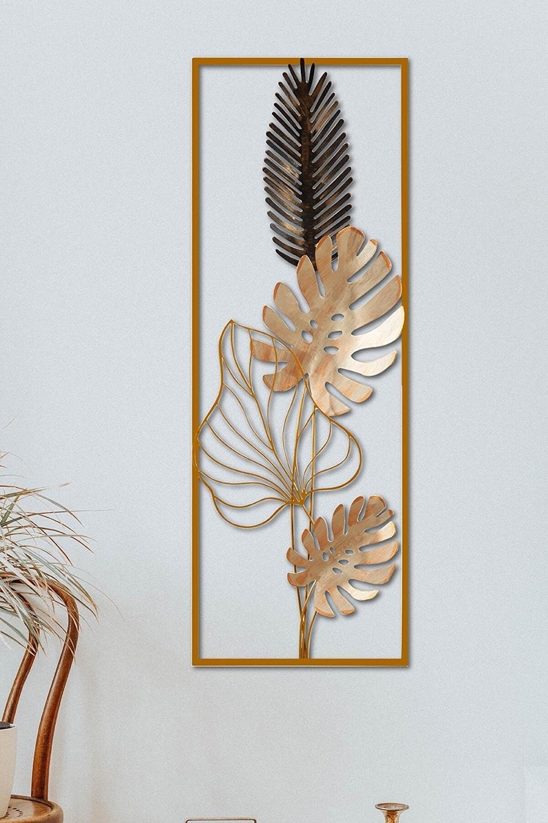 Metal Wall Painting Home Office Wall Board Etsy