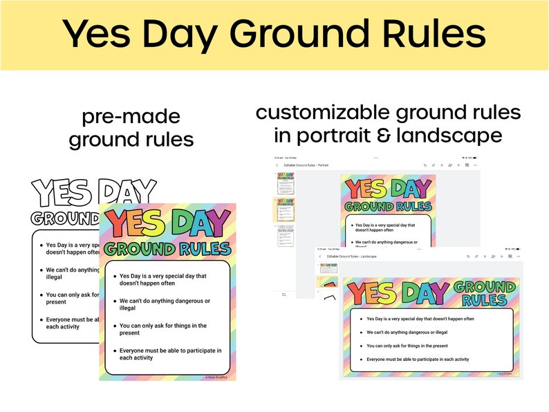Yes Include Us Have Your Own YES DAY! - Etsy