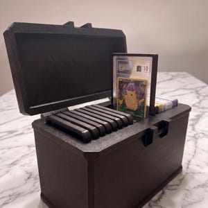 3D Printed Graded Card Case for PSA, CGC, TAG Slabs (Holds 20) Bumpers Included bild 1