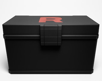 Team Rocket Graded Card Case | 3D Printed Storage Holds 22 PSA Cards