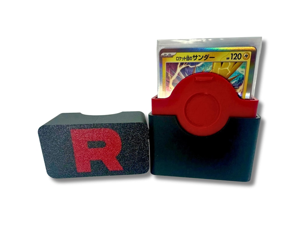 Tcg Rocketbox Team Rocket Card Deck Box: 3D Printed TCG Storage - Etsy