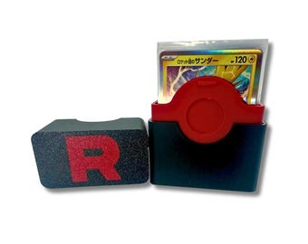 Team Rocket Card Deck Box: 3D Printed TCG Storage - Etsy