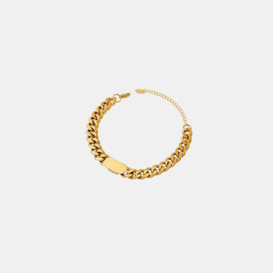 18K Gold Plated Titanium Steel Bracelet