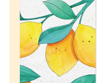 REG043 - Tarjeta plantable - Limones