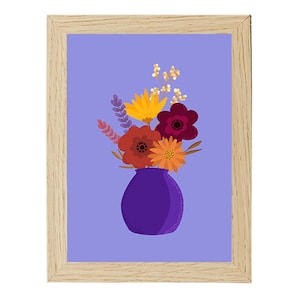 Affiche - Bouquet de fleurs