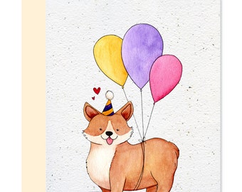 REG024 - Tarjeta plantable - Corgi