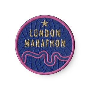 London 26.2 Finisher Patch Marathon Race Badge