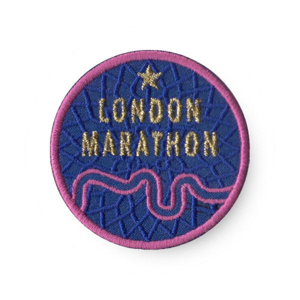 London 26.2 Finisher Patch Marathon Race Badge