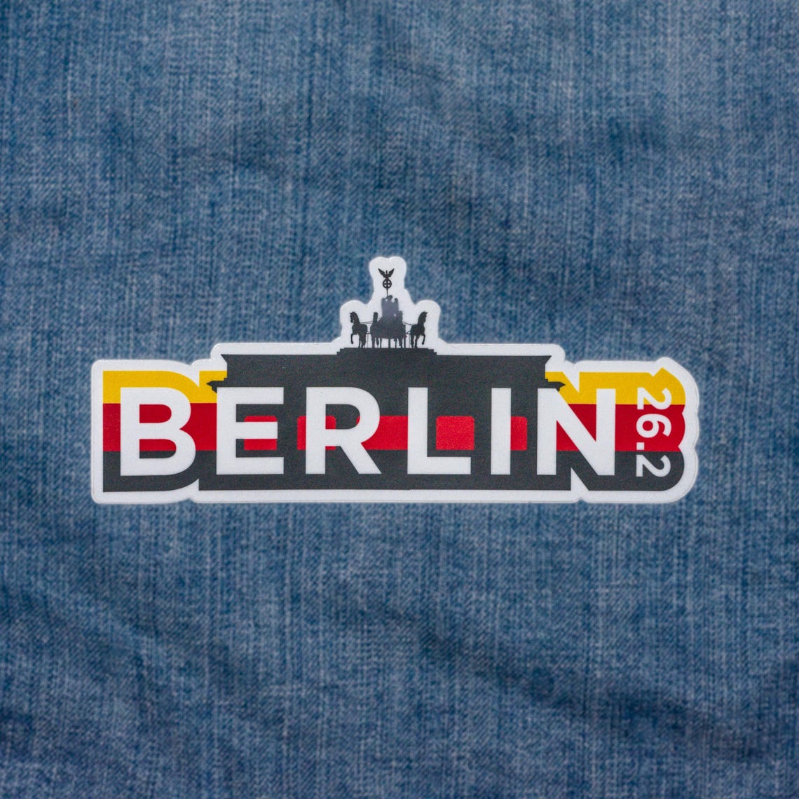 Berlin Marathon Inspired Sticker for Laptop and Water Bottle - Etsy