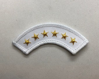 Six Star Finisher Insignia Patch for World Major Marathons