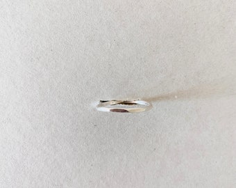 Hammered Ring, Hammered Gold Ring, Simple Gold Ring, Gold Filled Ring, Sterling Silver Ring, Hammered Silver Ring, Dainty Gold Ring