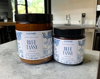 BLUE TANSY | Soothing cream | grass fed tallow | Organic ingredients |