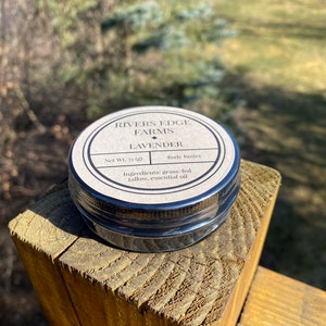 Luxurious Skin Cream Grass-Fed Whipped Beef Tallow Body Butter Deep Hydration & Natural Nourishment 100 % Suet 2 Fluid ounces