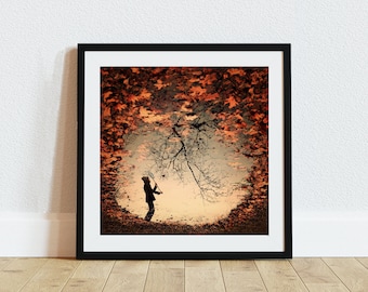 Fine art photography "Dreamcatcher" Sebastian Luczywo / Fine art / 60x60, 50x50, 40x40, 30x30 cm / Autumn photo /