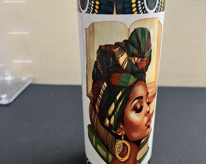 Well Read Woman 3D Tumbler