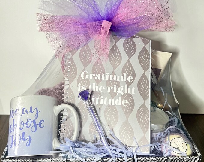 Gratitude Is the Attitude Gift Basket