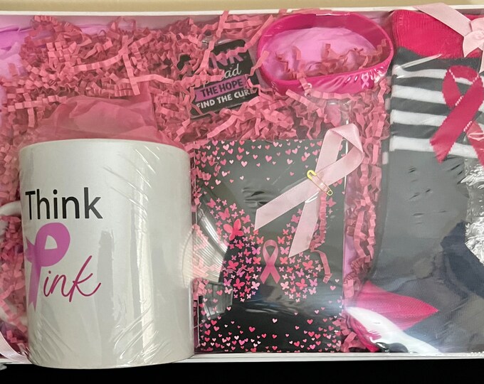 Think Pink Breast Cancer Awareness Gift Set