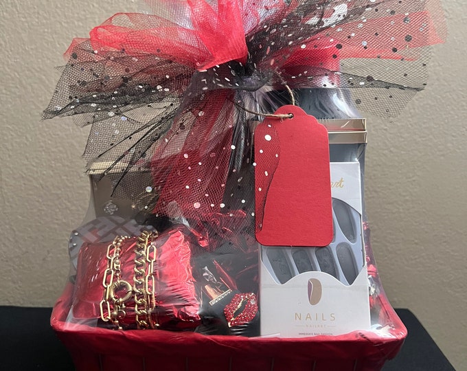 Crimson NIghts Gift Basket
