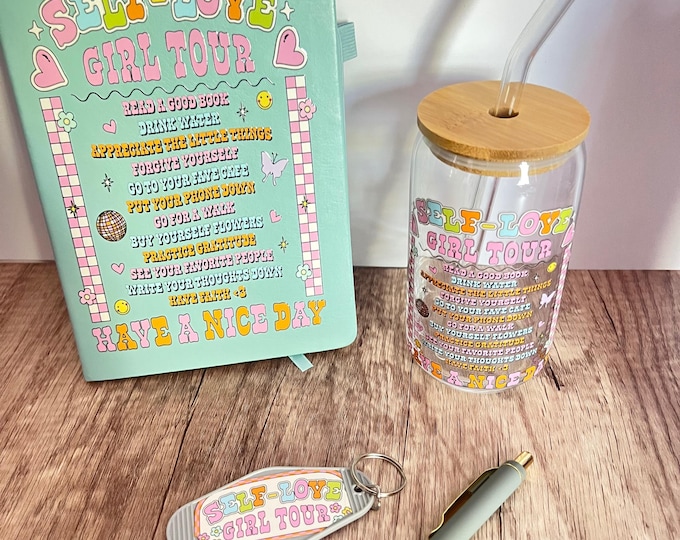 Self Love Tumbler and Journal Set