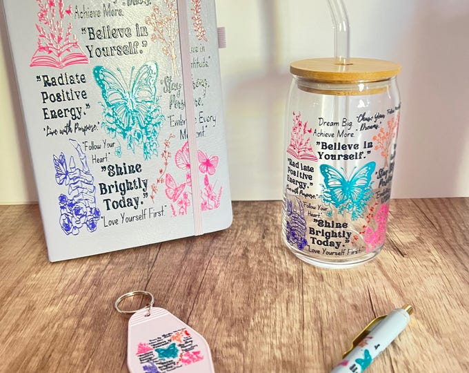 Believe in Yourself Tumbler and Journal Set