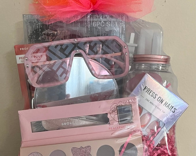 Pink Passion Makeup Lovers Gift Basket