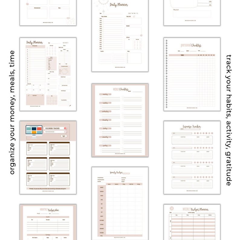 20232024 Printable Bible Verse Planner Monthly Planner Etsy Denmark