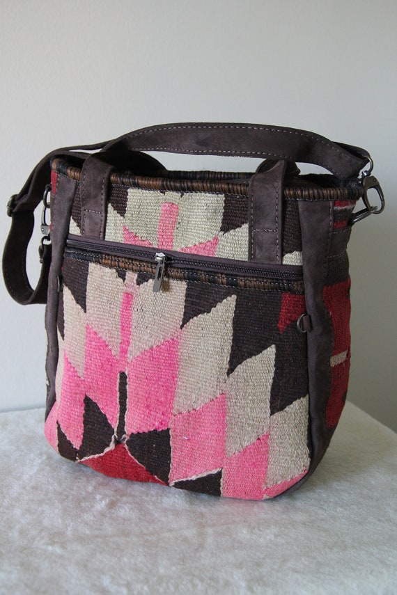Zig Zag Webbing: Pink, Gray & White Zig Zag Webbing: Pink, Gray & White