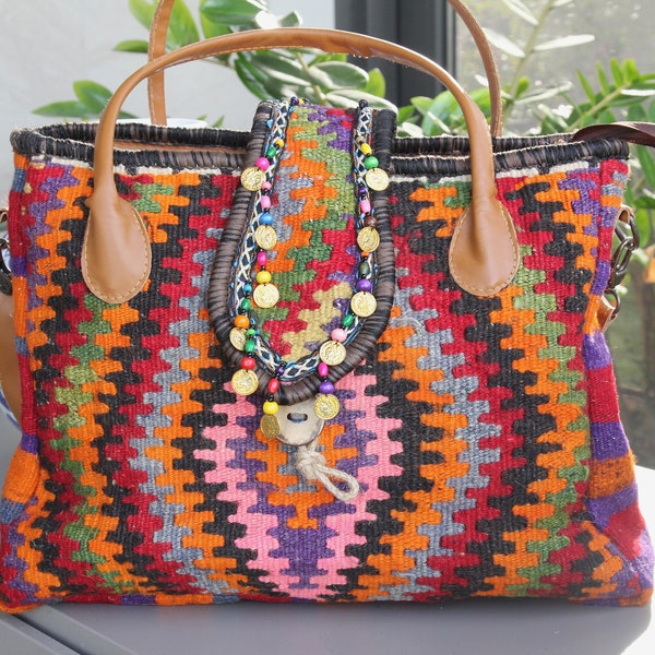 Kilim Travel Bag Etsy