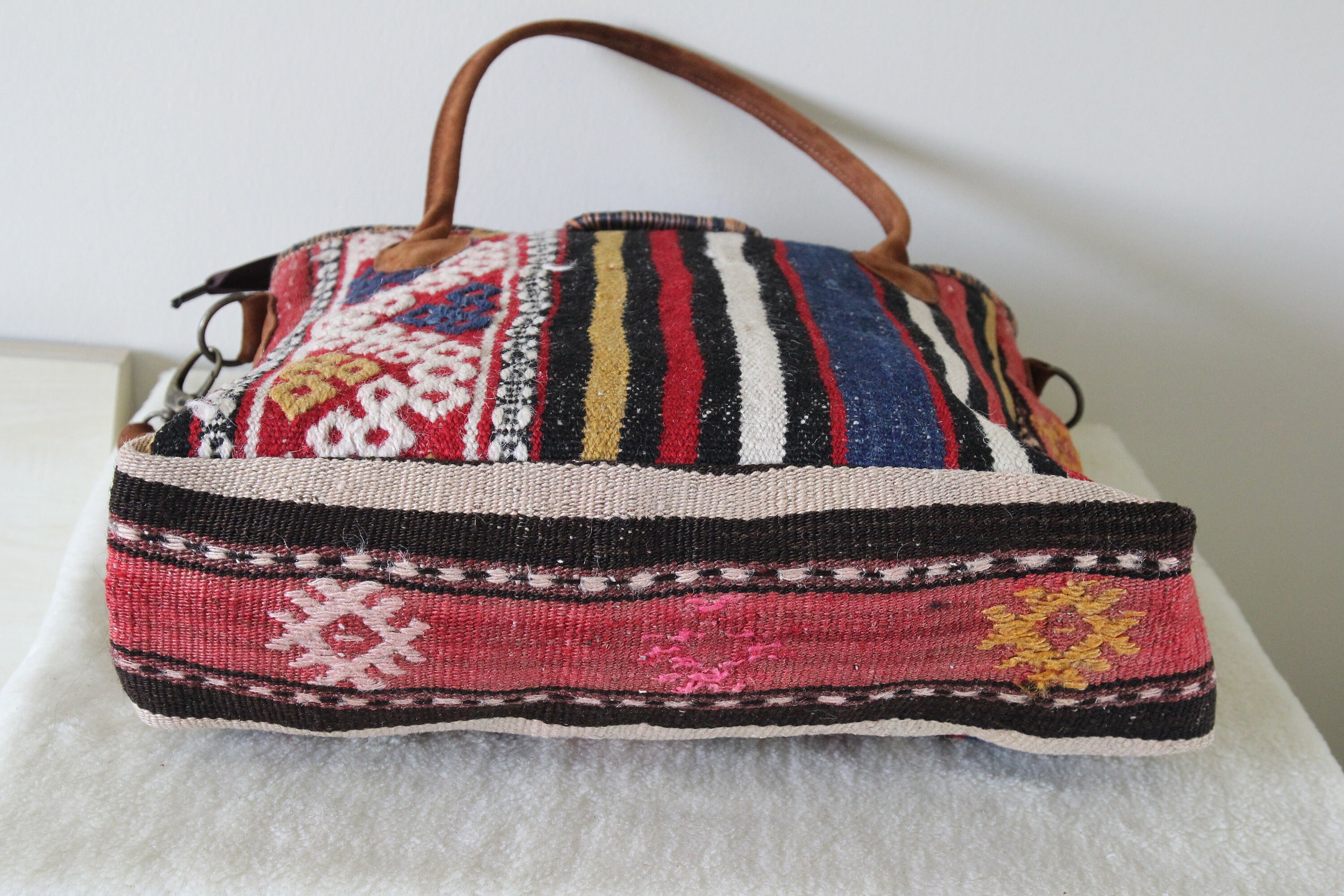 Handmade Vintage Rug Turkish Bag Woven Carpet Rug Women Bag - Etsy