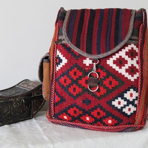 Hand Woven Rug Bags, Rug Travel Bag, Rug Backpack for Women, Birthday Gift For Women, Rug Style Bags, Thanksgiving, Rug Bag, Turksh Bags
