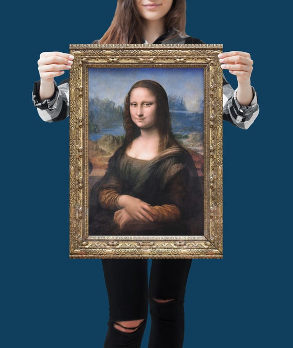 Monalisa Painting by Italian Leonardo Da Vinci Fine Art Repro -  Finland