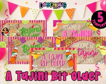 Tajini Bit Older Banner Templates -Canva Editable Digital Download