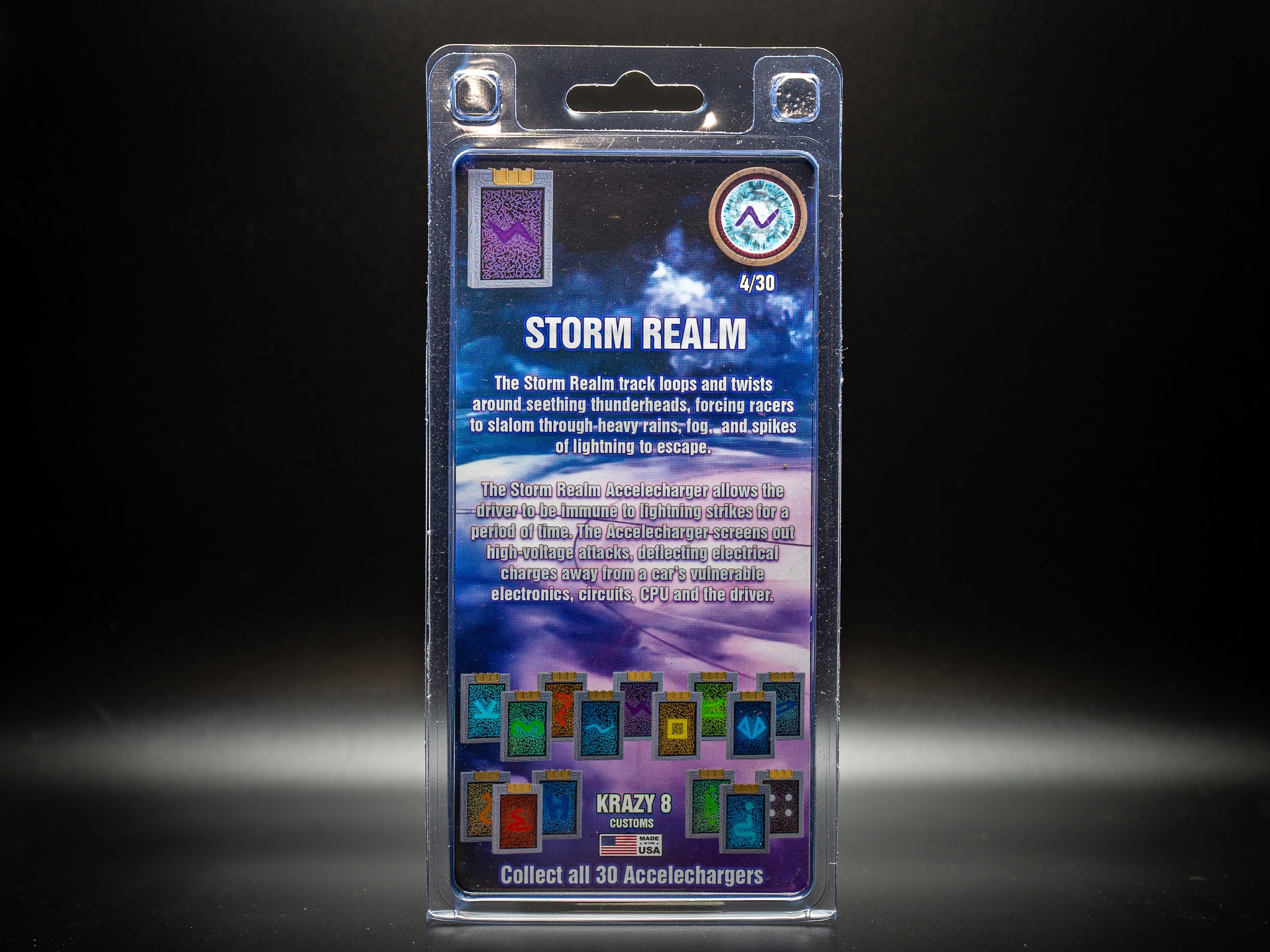 Acceleracers Storm Realm Accelecharger Holographic Foil Hot Wheels ...