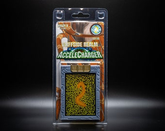 Acceleracers Cliffside Realm Accelecharger Holographic Foil Hot Wheels Custom