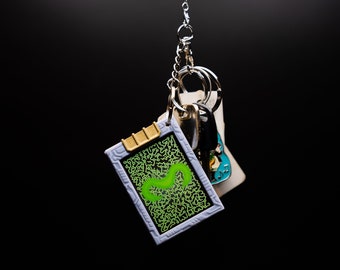Acceleracers Swamp Realm Accelecharger Key Chain Hot Wheels Custom