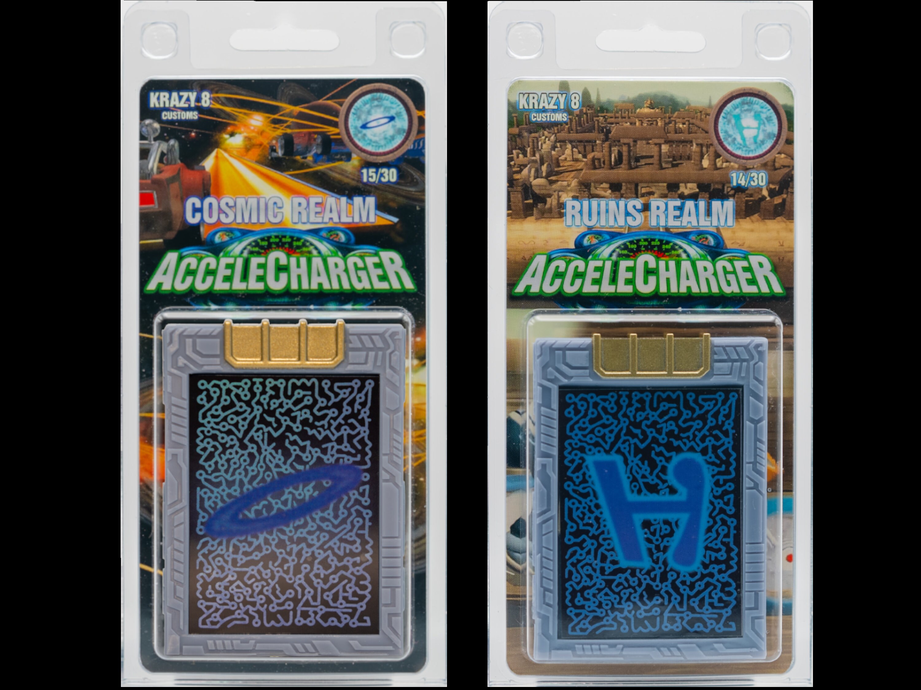 Acceleracers Complete 30 Realm Pack of Accelechargers Hot Wheels ...
