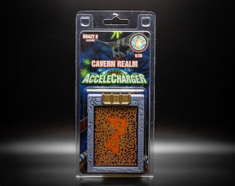 Acceleracers Cavern Realm Accelecharger Holographic Foil Hot Wheels Custom