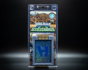 Acceleracers Ruins Realm Accelecharger Holographic Foil Hot Wheels Custom