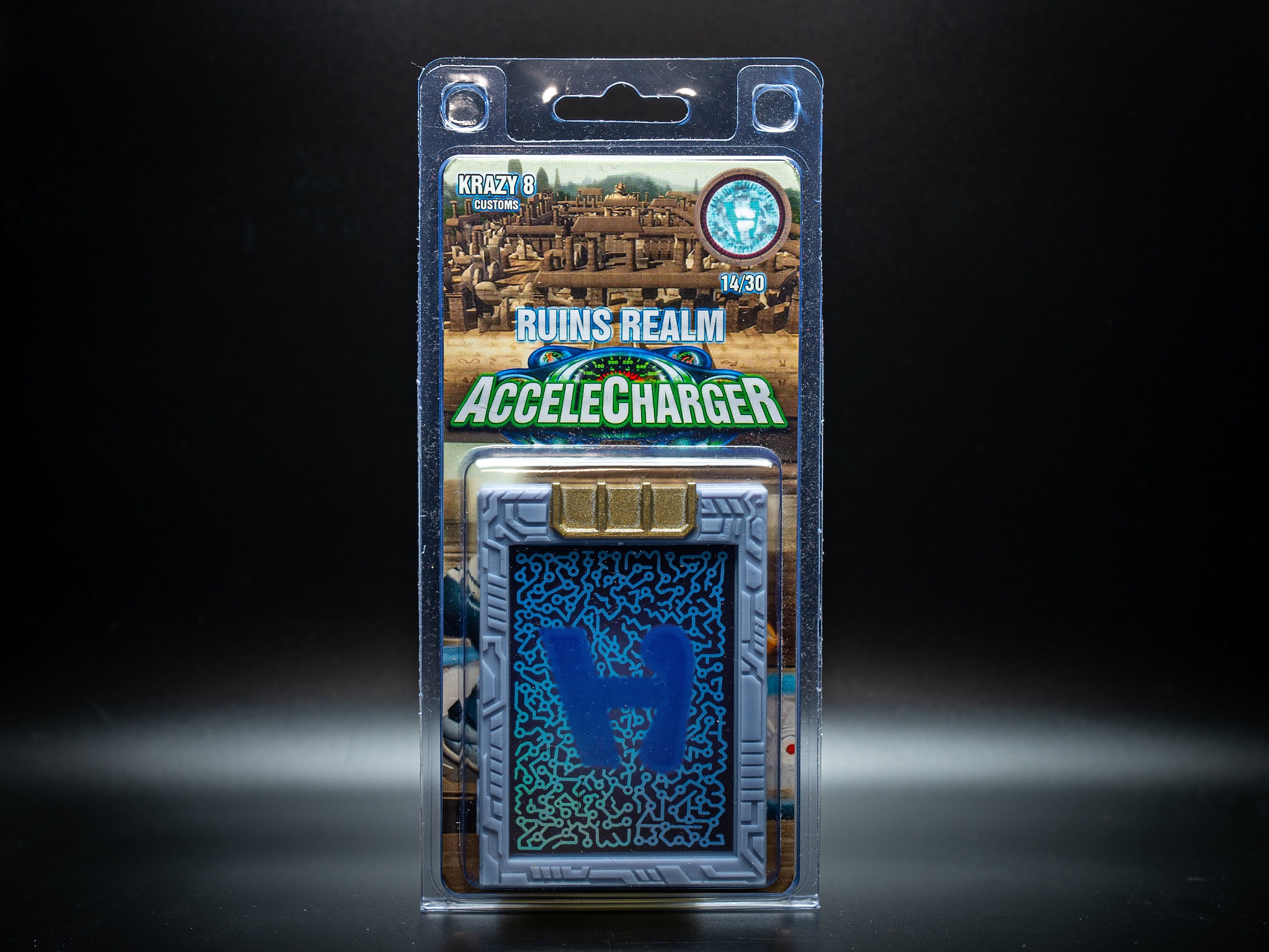 Acceleracers Ruins Realm Accelecharger Holographic Foil Hot Wheels