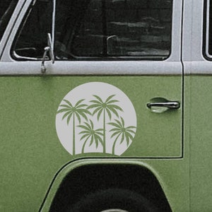 Palms Caravan Decal, Van Decal, Campervan Decal, Vinyl Sticker, Caravan Sticker, Van Sticker, Campervan Sticker, Truck Sticker, Car Decal