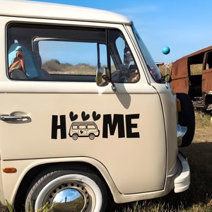Home Caravan Sticker, Caravan Vinly Decal, Camping Decal, Camper Decal, Big Sticker, Caravan Gift, Motorhome