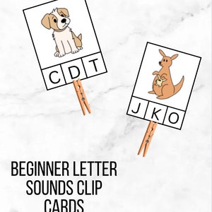 La lettera iniziale suona le clip card